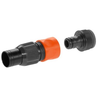 Gardena Profi-System Pump Connection Set: Hose Coupling for 19 mm (3/4 Inch ) - Hoses, for a Higher Water Flow (1752-20)