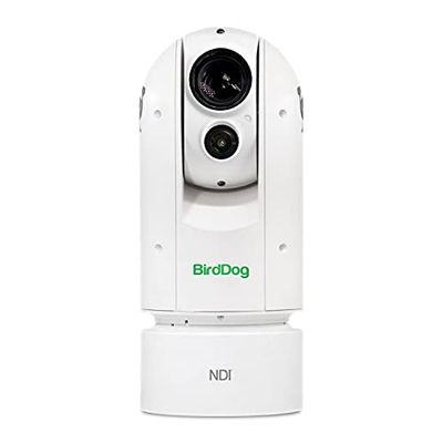 BirdDog Eyes A300 PTZ Camera in white Gen 2 IP67 Weatherproof Full NDI