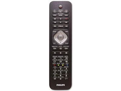 Telecomando universale Philips SRP5016/10-6-in-1 - Pulsanti di apprendimento - Nero