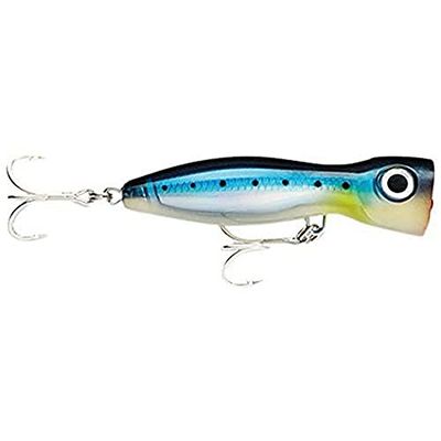 Rapala X-Rap Magnum Xplode bete med två nr 5/0 krokar, yta simdjup, 17 cm storlek, blå sardin