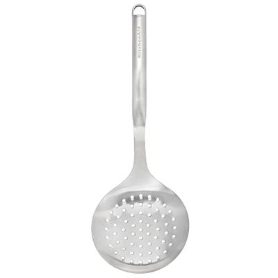 Kitchenaid Premium Stainless Steel Skimmer Spoon, Straining Spoon (Cuillère à Égoutter)