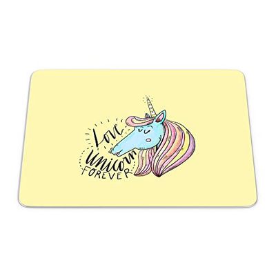 Bonamaison, Rectangle Pop Art Digital Printed Mouse Pad, Non-Slip Base, for Office and Home, Size: 22 x 18 cm