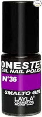Layla Cosmetics One Step Gel Nagellack, Tati Kärlek, 1-pack (1 x 0,005 L)