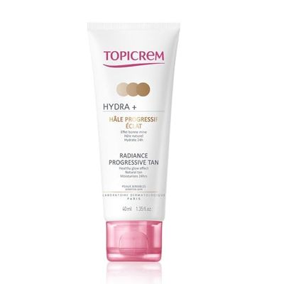 Topicrem hydra+ bronceado progresiv 40ml