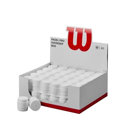 Wilson PRO, Presa di tennins Unisex-Adult, Bianco, One Size