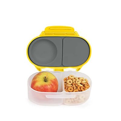 b.box BB683 Lunch Box, Silicone, Lemon Sherbet