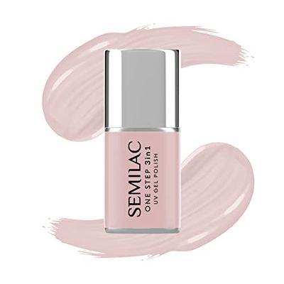 Semilac One Step 3-i-1 UV nagellack S255 Écru 7 ml