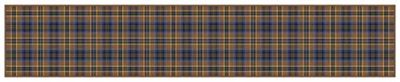 Doge Milano Chemin de cuisine, 100% Made in Italy, Tapis antitache avec impression numérique, Chemin de table antidérapant et lavable, Modèle Tartan - Daniela, cm 280x52