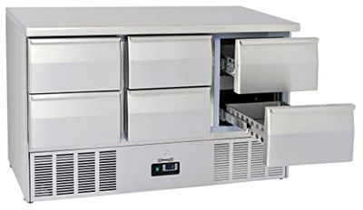 Casselin Saladette 6 tiroirs GN 1/1