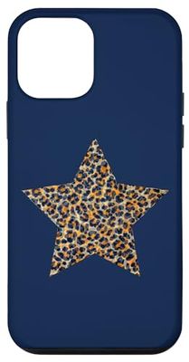 iPhone 12 mini Star Shape - Cute Cheetah Leopard Print Graphic Case