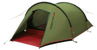 High Peak Kite 2 loja, unissexo, vermelho (azeitona), 330 x 140 x 90 cm