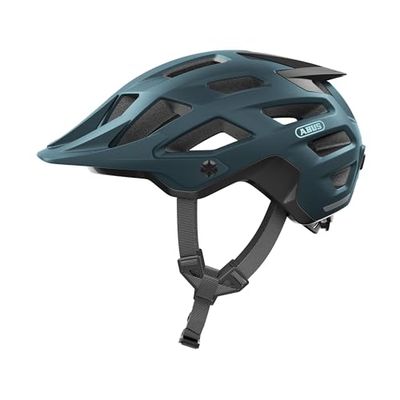 ABUS Moventor 2.0 MTB-helm - Fietshelm met hoog draagcomfort voor off-road - All-Mountain-helm, Unisex - blauw, Maat M