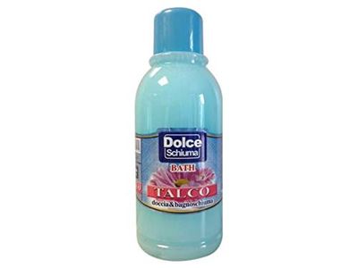 Anpa Srl Dolceschiuma, Bagnoschiuma Liquido al Talco, 1000 ml, Sapone, Unico
