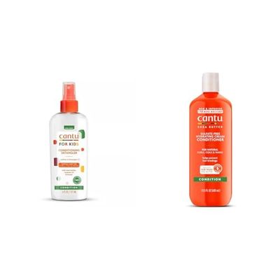 Cantu Kids Detangler 177ml & Hydrating Cream Conditioner 400ml