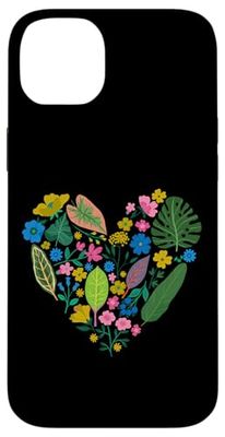 Gardening Heart Potted Plant Case for iPhone 14 Plus