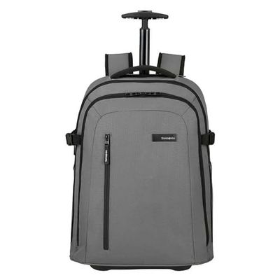Samsonite Roader - mochila para computadora portátil con ruedas de 17.3 pulgadas, 55 cm, 28 l, gris (Drift Gray)