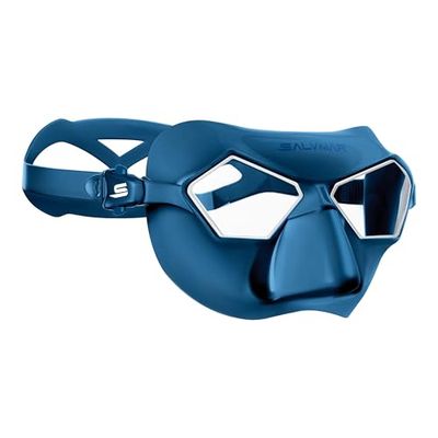 Salvimar Incredible, Maschera Unisex Adulto, Shining Blue/Clear, Taglia Unica