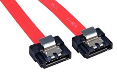 LINDY 33559 Interne SATA - kabel met extreem korte latch-connectoren, 0,20 m