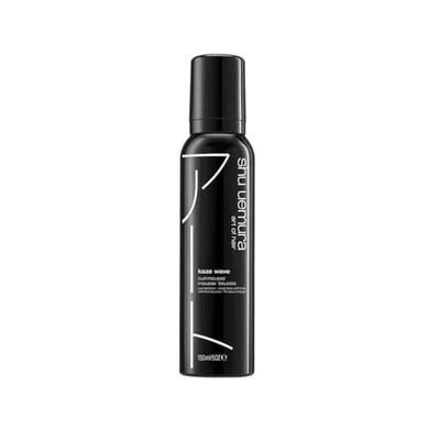 Shu Uemura, Mousse Definidor de Rizos Kaze Wave , Para todo tipo de cabello, Larga Duración, Acabado Sedoso, Antiencrespamiento y Brillo natural, 150 ml