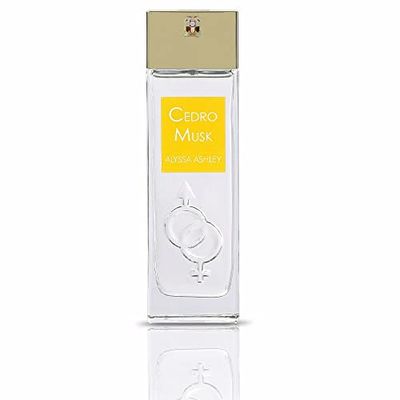 Alyssa Ashley - Musk Eau de Parfum-cederträ, parfym för kvinnor och män, doftande vatten - 100 ml