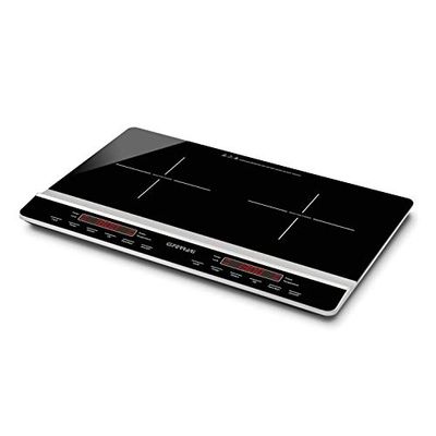 G3 Ferrari G10138 Dinamiko Duo, Placa de inducción doble, Vidrio, Negro