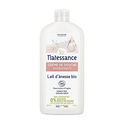 Natessance Igiene Doccia Crema Latte Camomilla BIO, senza Solfati 500 ml