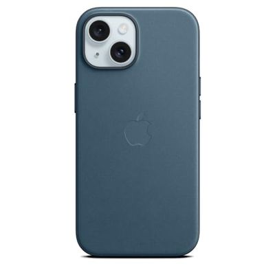 Apple iPhone 15 FineWoven Case with MagSafe - Pacific Blue ​​​​​​​