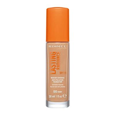 Rimmel Lasting Radiance, 100 Ivory, 30 ml (Pack of 1)