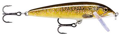 Rapala Origineel floater-materiaal voor balsa-aas voor watervissen, zacht, 0,9-1,5 m, grootte 5 cm/3 g, gemaakt in Estland, Braun Trout volwassenen, uniseks, meerkleurig, standaard