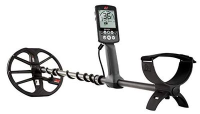 Minelab - Detector de Metales Equinox 800 - Impermeable, Sumergible hasta 3 Metros Auriculares inalámbricos Bluetooth multifrecuencia, Modo detección Oro.