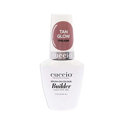 Cuccio Brush on Colour Builder Gel with Calcium LED/UV 13ml Tan Glow