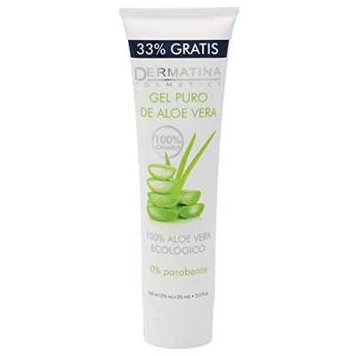 DERMATINA gel de aloé vera 100% puro tubo 100 ml