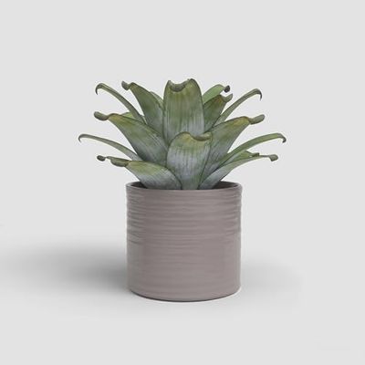 Artevasi Fortuna, keramisk blomkruka med glaserad finish, 28 cm, ljusrosa