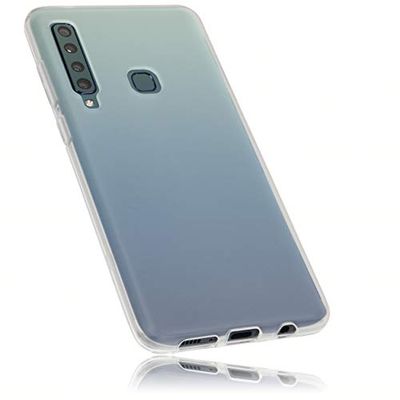 mumbi Fodral kompatibelt med Samsung Galaxy A9 mobiltelefonfodral mobiltelefonfodral, transparent vitt