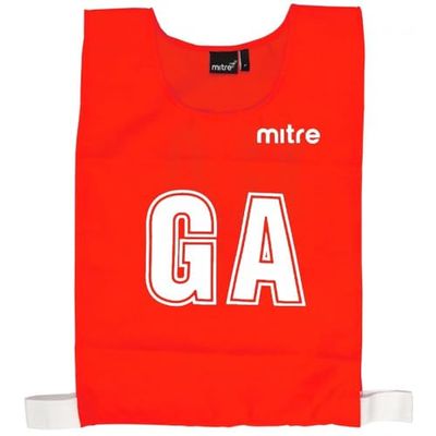 Mitre Netball - Bainha com alças de netball pacote de 7
