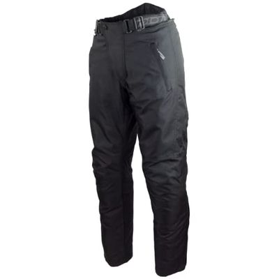 Roleff RO 451 Calças de motocicleta unissexo para adultos, KL, preto