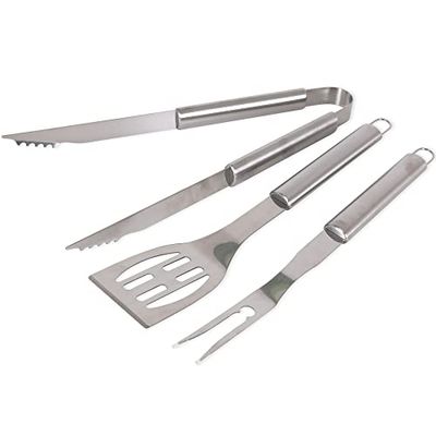 Set van 3 accessoires BBQ CR Silver Privilege