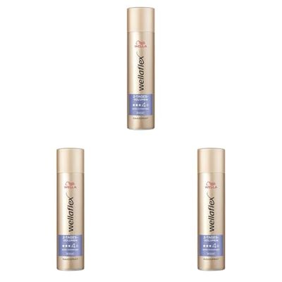 Wellaflex Spray pour cheveux volume 2 jours pour femme - Tenue flexible jusqu'à 2 jours - Pour un coiffage longue durée - Doux pour le cuir chevelu - Testé dermatologiquement - Formule végétalienne