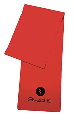 Sveltus latex band sterk voor volwassenen, unisex, rood, eenheidsmaat