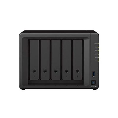 Synology DS1522+ 40TB 5 bay Desktop NAS solution, pre-installed with 5 x 8TB Seagate IronWolf Drives