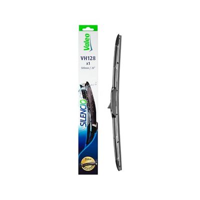VALEO Silencio Balai d'Essuie-glace - VH128 - Premium Balai d'Essuie-glace Hybride Toutes-saisons, Remplacement d'Équipement d'Origine 500 mm - Avant - 1 Balai d'Essuie-glace - 574728