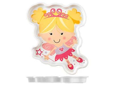 Lulabi 5400 Fairy Tales - Plato de hada, melamina, 27 x 20 cm, 6 meses, lila
