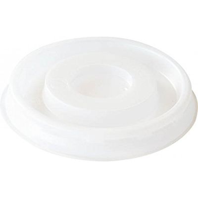 Duni 163600 Cup, Ps 12 cL, Lid, Coffee Q, Transparent (Pack of 1000)