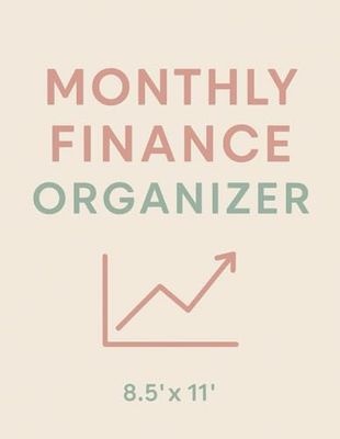 Monthly Bill Planner & Expense Log Book: Track All Your Bills, Expenses, and Payments in One Place – Finance Journal – 8.5” x 11”