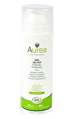 Aurea Aloe Vera Pure Gel For Unisex 5.3 oz Gel