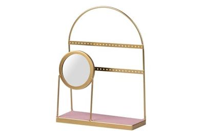 FIGURA DECORACION METAL CRISTAL 14x14x20 CM