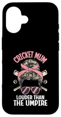 La mamma del cricket è più forte delle donne arbitre Custodia per iPhone 16