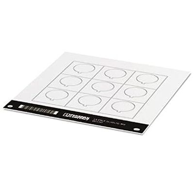 PHOENIX CONTACT LS-EMLP 30 (45 x 10) WH Lot de 10 étiquettes blanches 45 x 10 mm