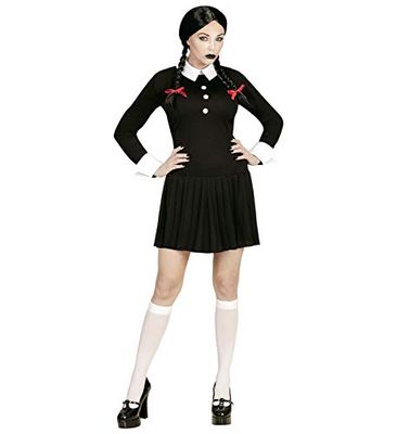 Widmann 65652 vuxen kostym Dark Girl, M