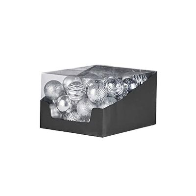 WeRChristmas Babules, Silver, 6 cm